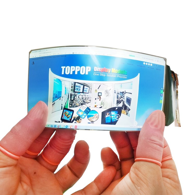 5.99inch 1080*2160 Flexible AMOLED Display Screen With HDMI Driver Board