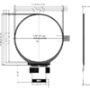 2.76inch Full Round IPS LCD Screen SPI RGB Interface 480*480 Car Gauge LCD Display - Image 4
